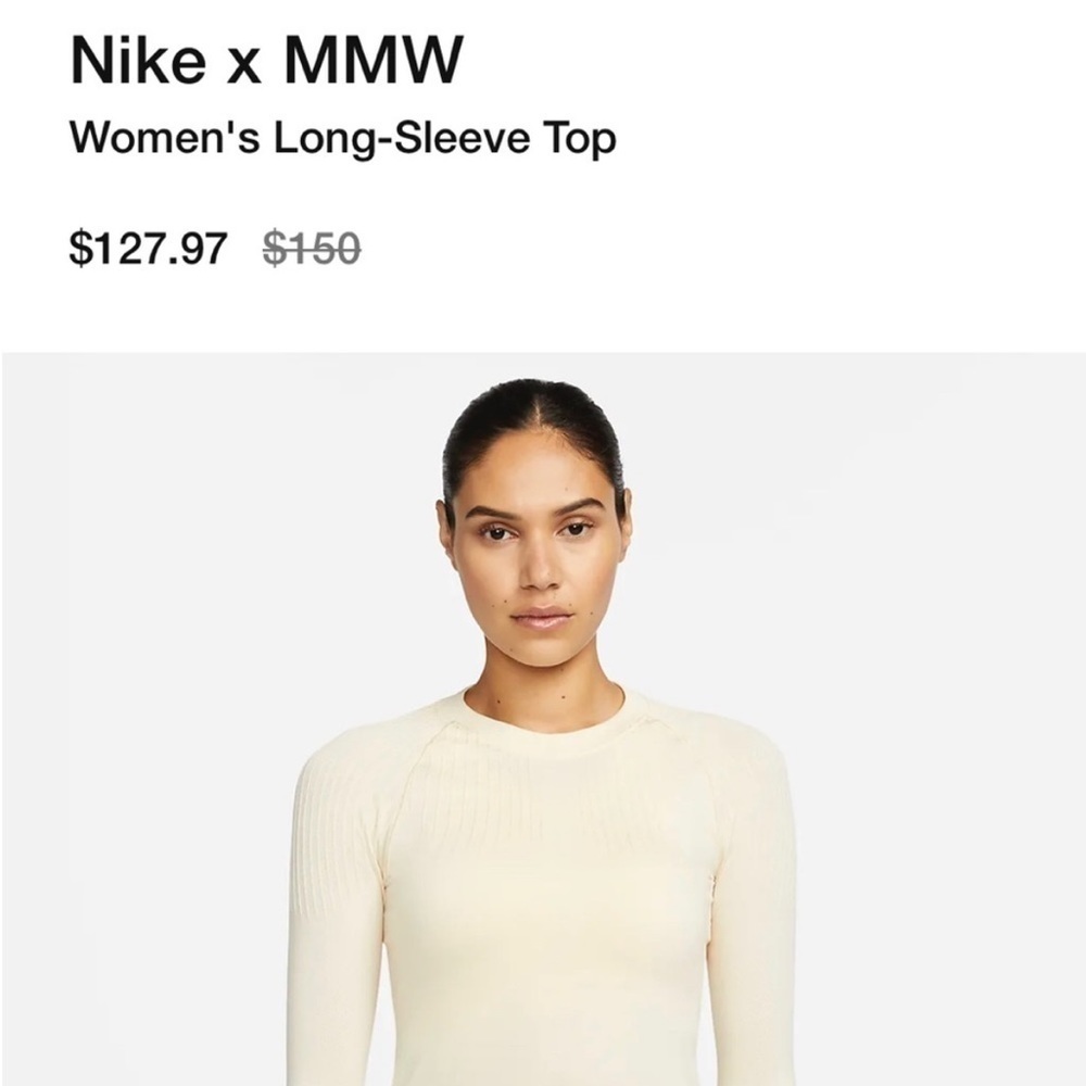 Nike X Matthew M. Williams MMW Yoga Training Top - Picture 5 of 12